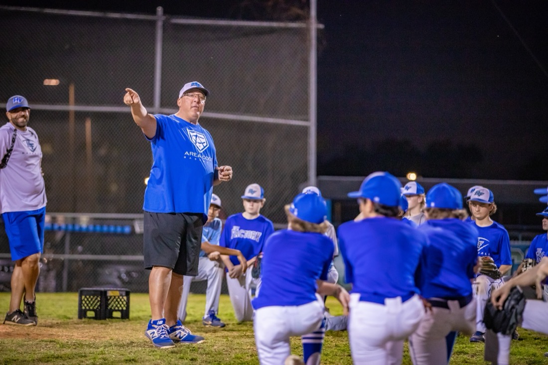 Baseball training session at Hit Factory — Tampa Bay