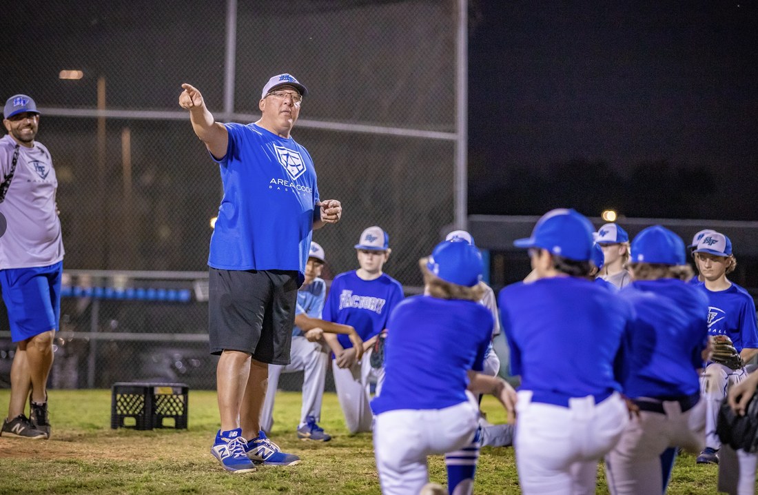 Baseball training session at Hit Factory — Tampa Bay