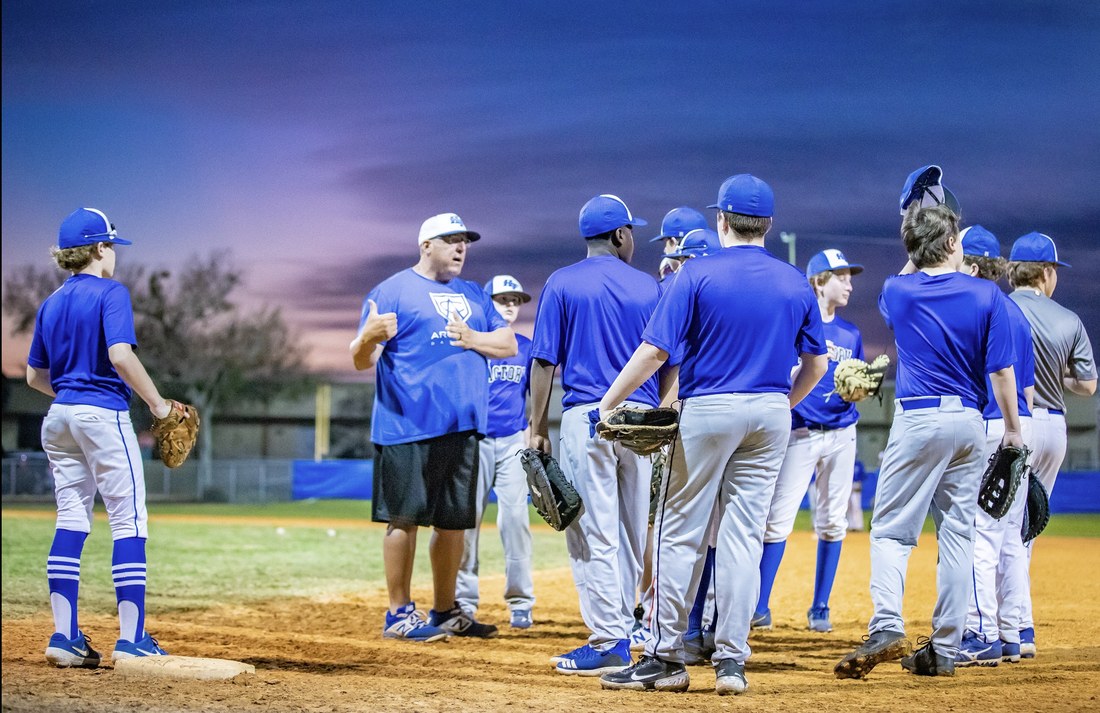Baseball training session at Hit Factory — Tampa Bay