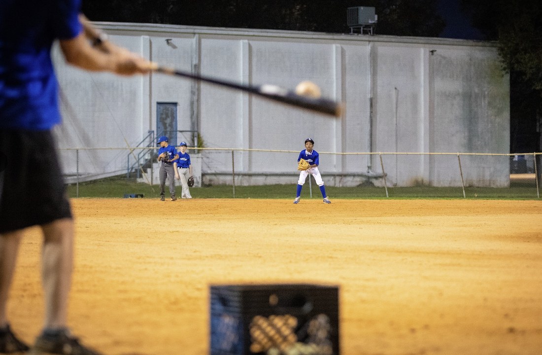 Baseball training session at Hit Factory — Tampa Bay