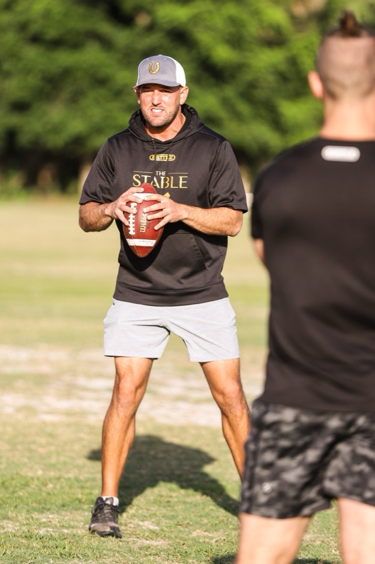 Quarterback training session at The QB Stable — Tampa Bay