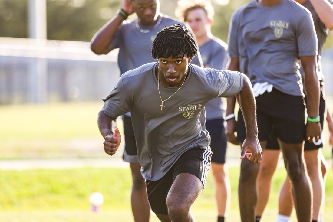 Quarterback training session at The QB Stable — Tampa Bay