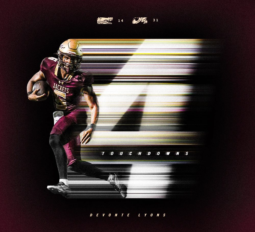 Sports graphic design composite by Ruben Barreto
