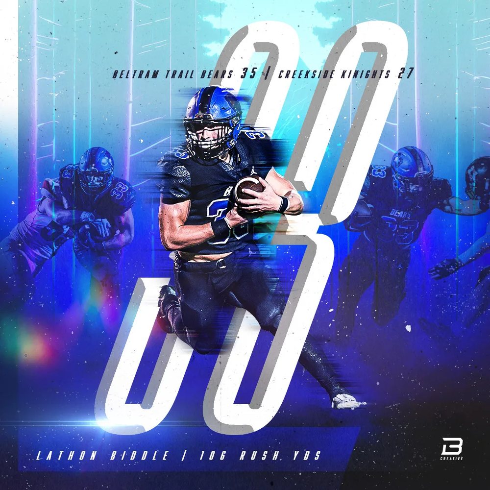 Sports graphic design composite by Ruben Barreto