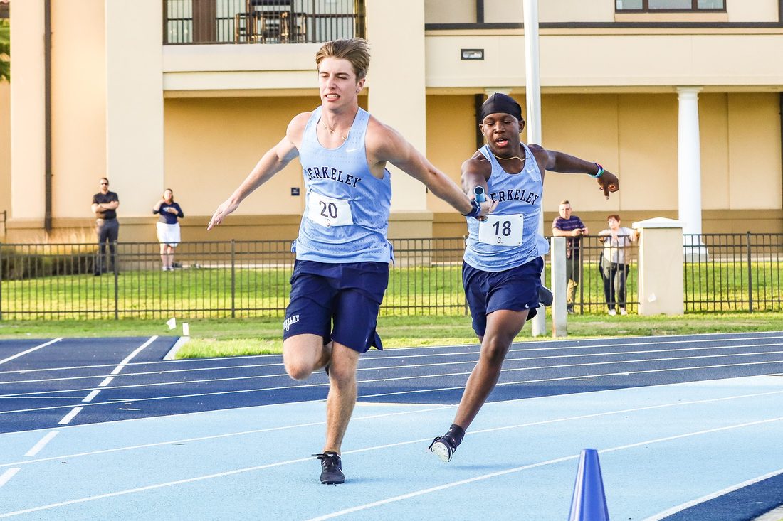High school track and field action — Tampa Bay