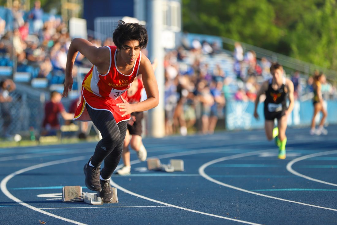 High school track and field action — Tampa Bay