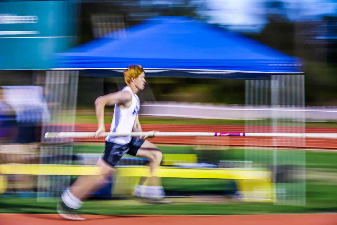 High school track and field action — Tampa Bay
