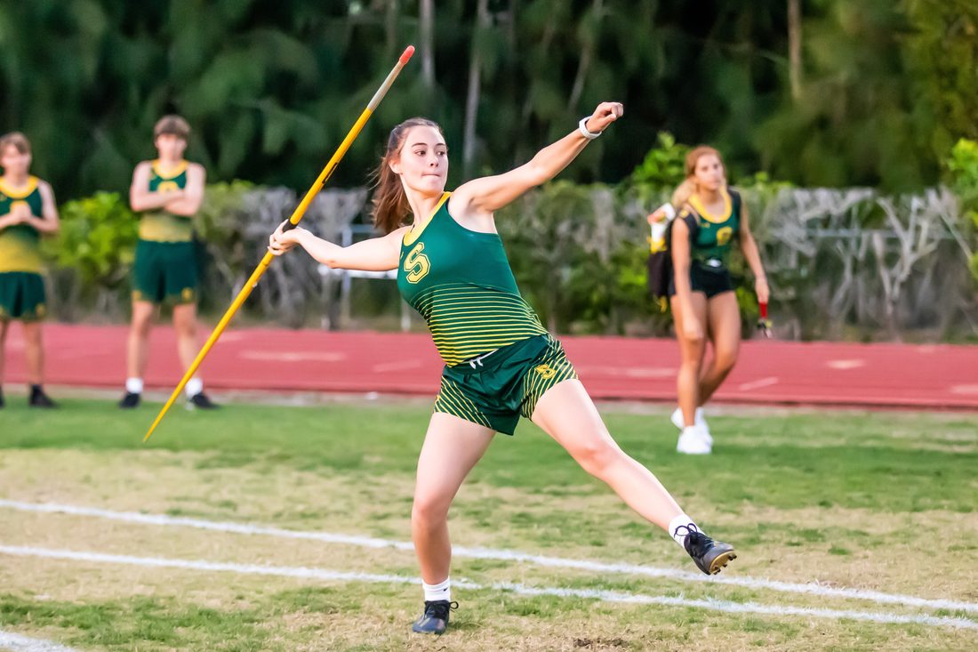 High school track and field action — Tampa Bay