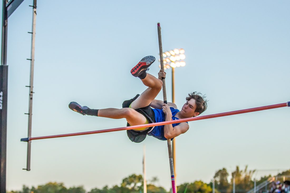 High school track and field action — Tampa Bay