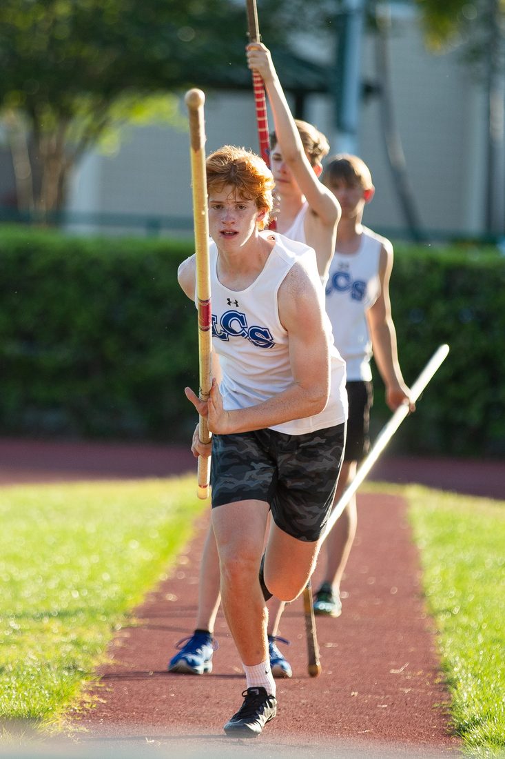 High school track and field action — Tampa Bay