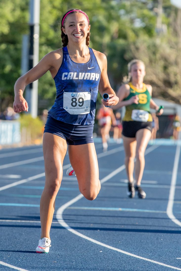 High school track and field action — Tampa Bay